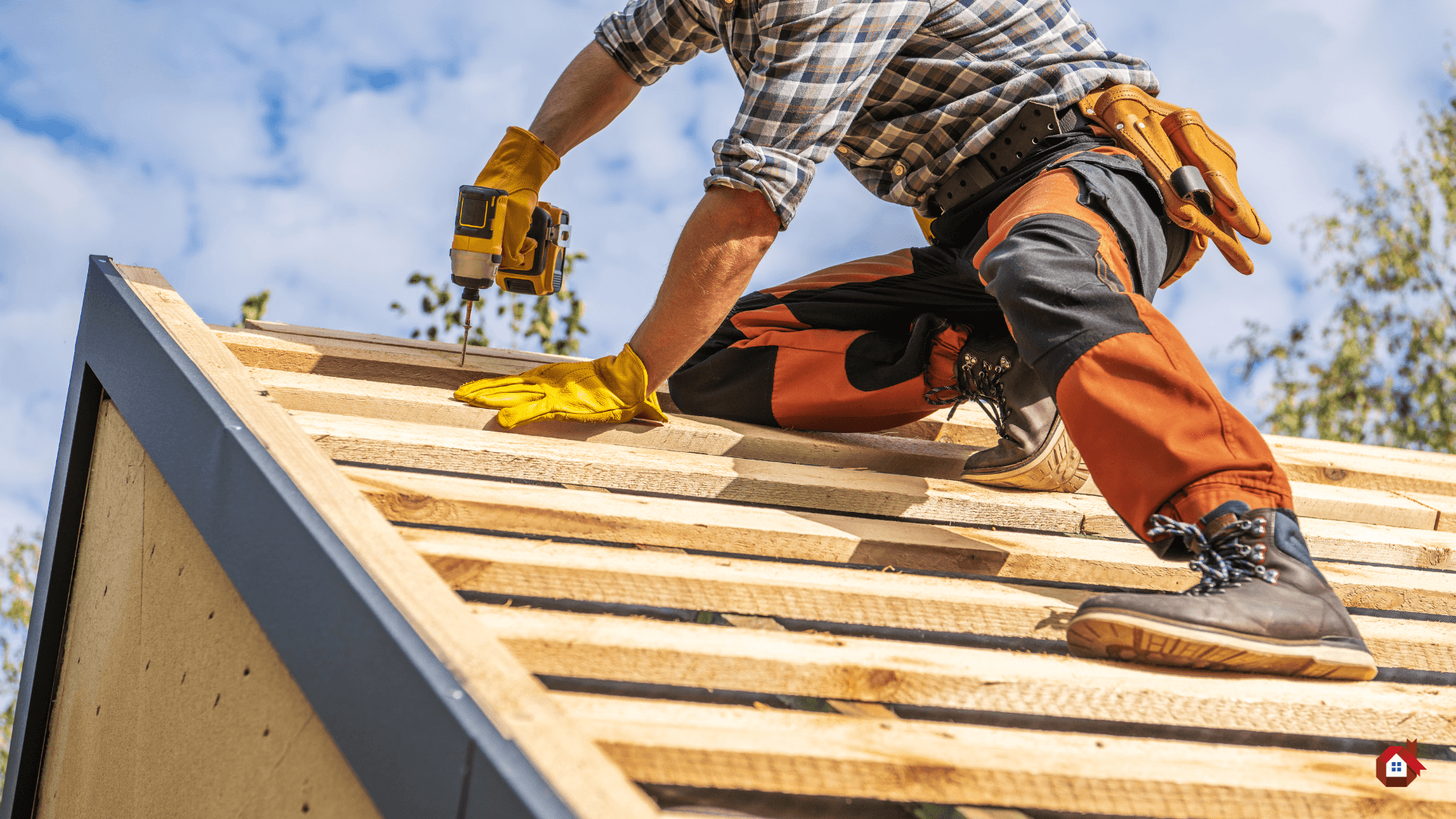 building a house