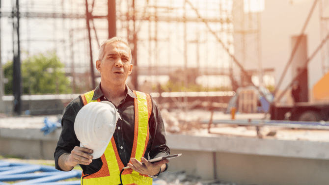 stressed contractor