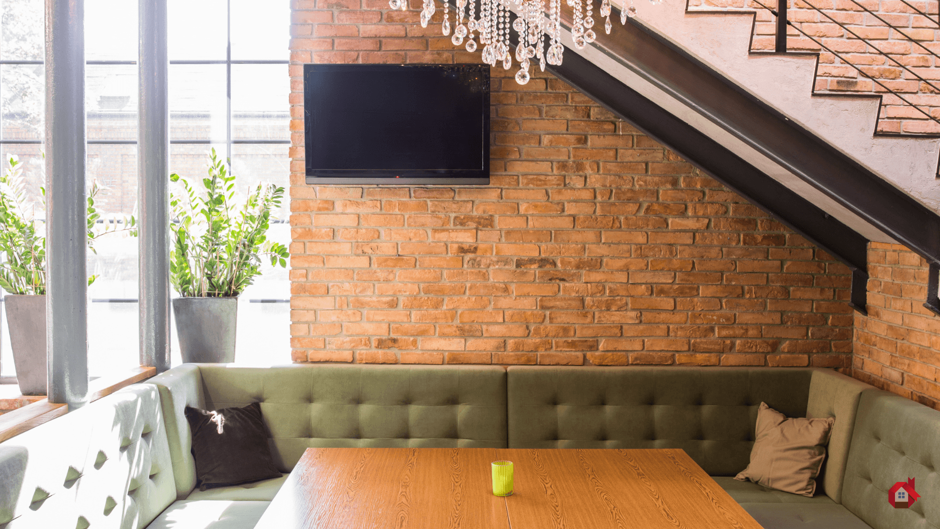 under-stair fittings with kitchen and dining bench&nbsp;