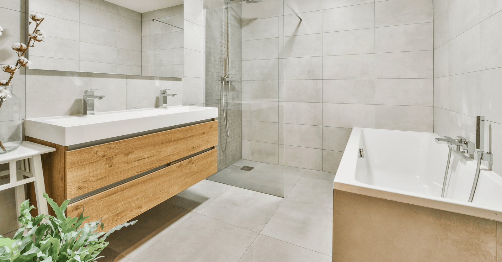 bathroom floor