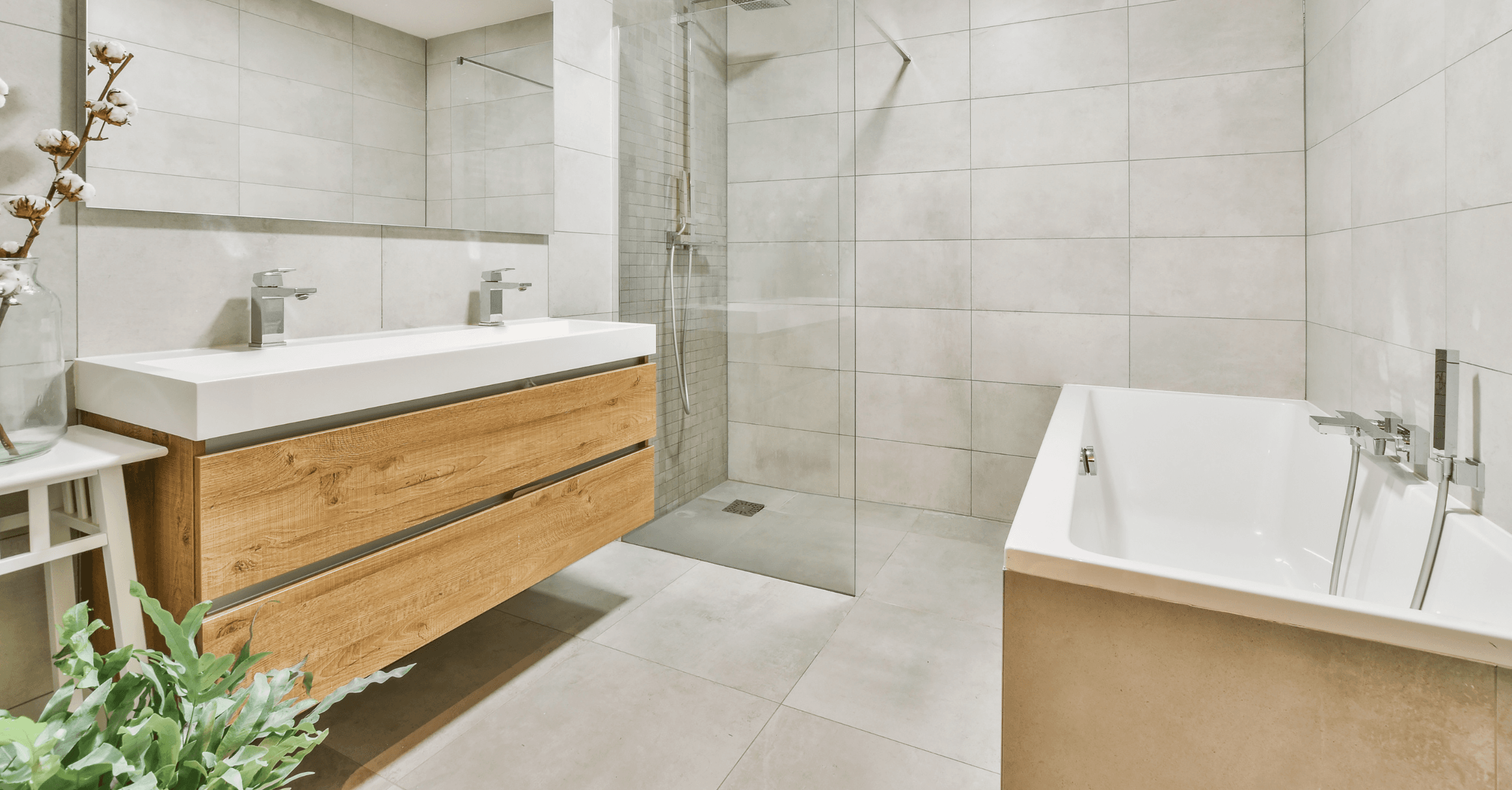 bathroom floor
