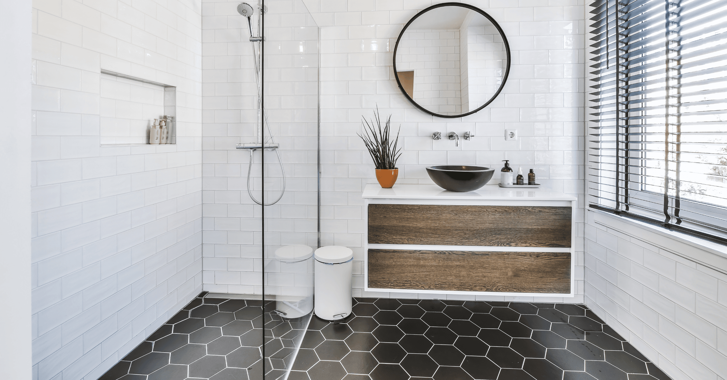 bathroom floor