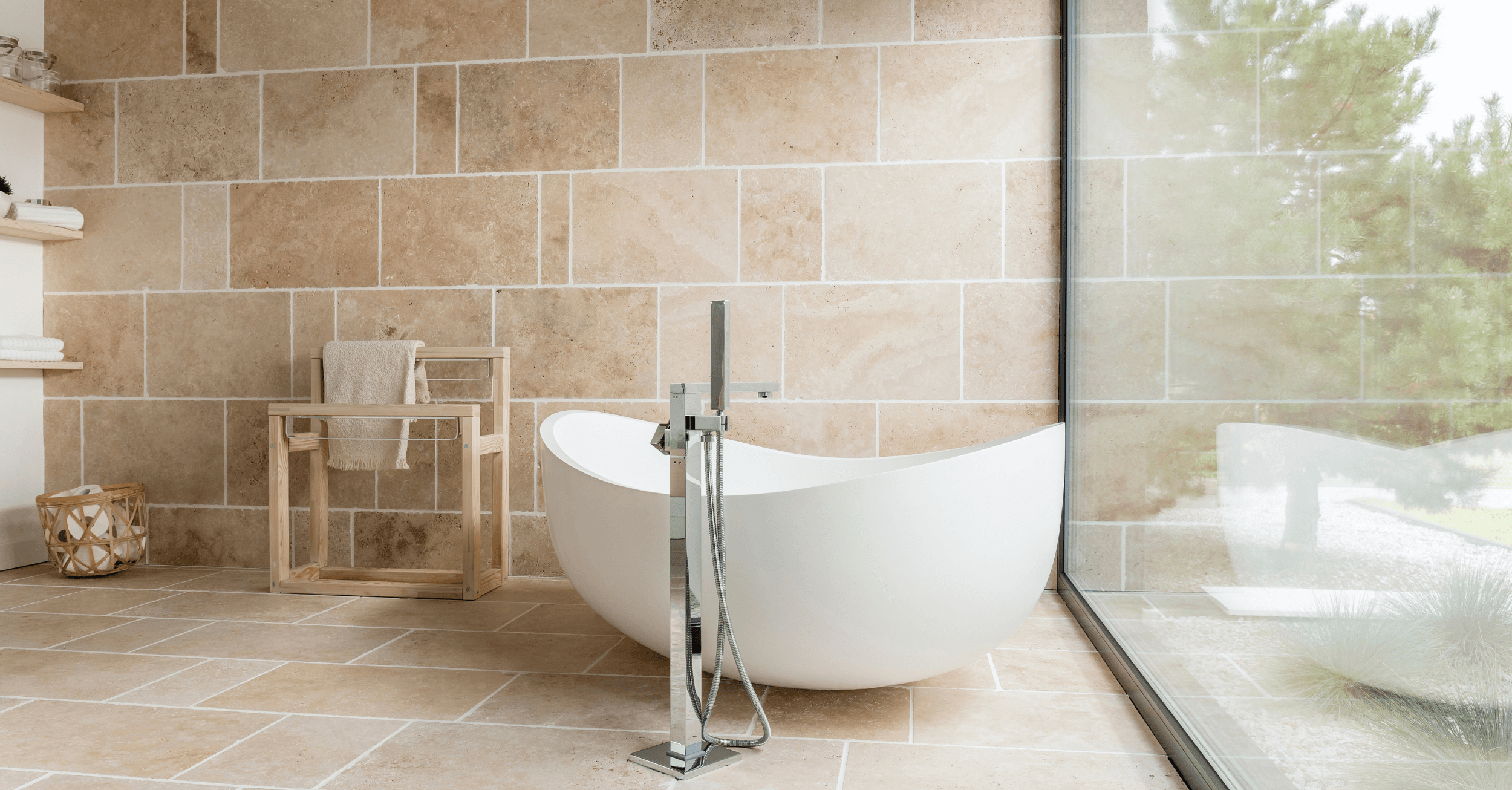 bathroom floor
