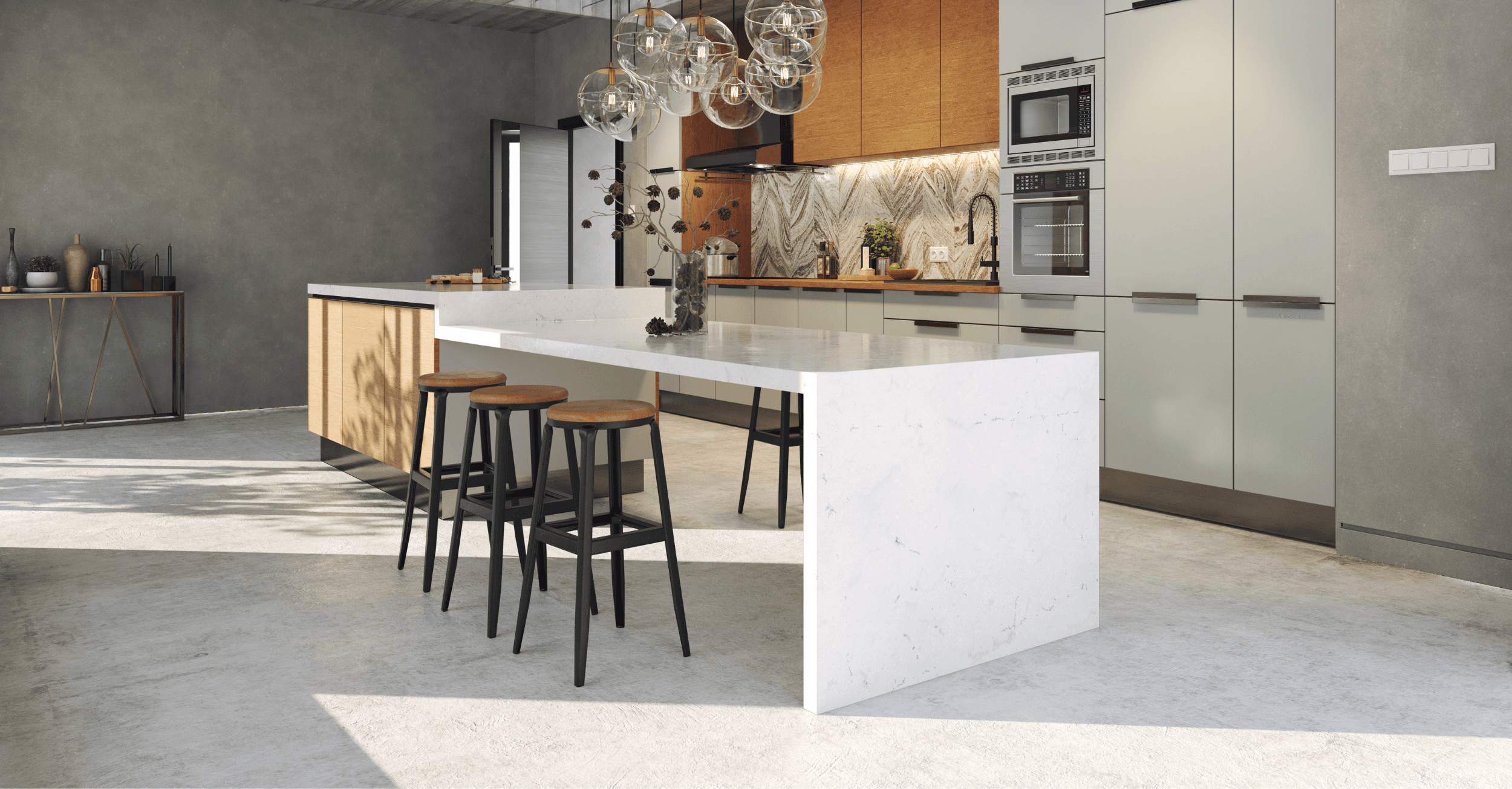 concrete floor