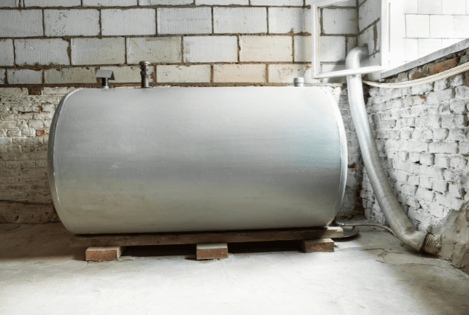 oil-fired heating system