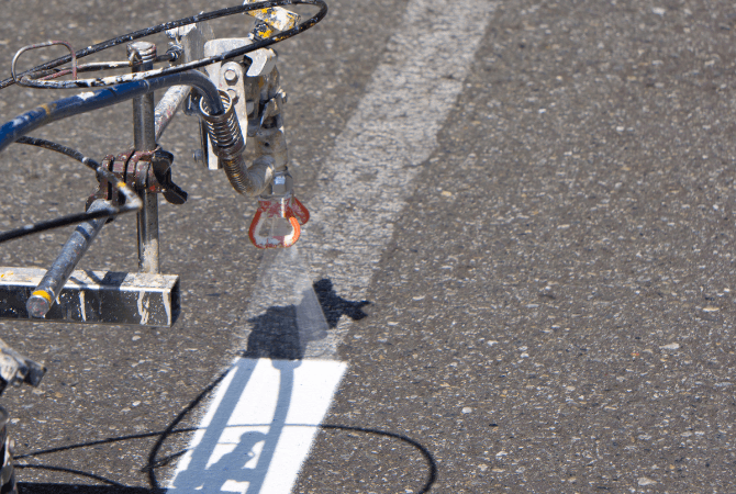 choosing the right paint for parking lot markings