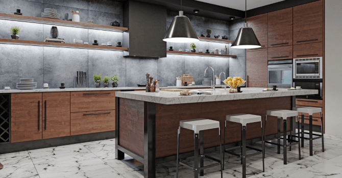 contemporary kitchen