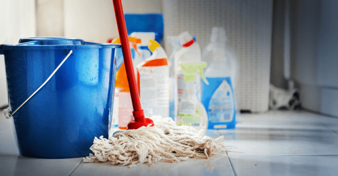 ceramic tile floor cleaning