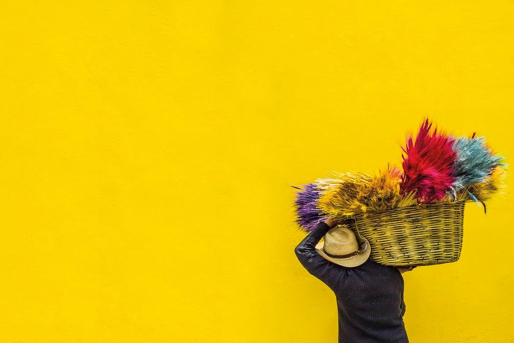 yellow wall